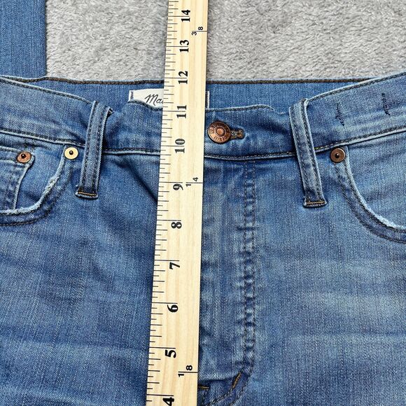 Madewell Cali Demi Boot Jeans in Timpson Wash Size 32 - Picture 7 of 8